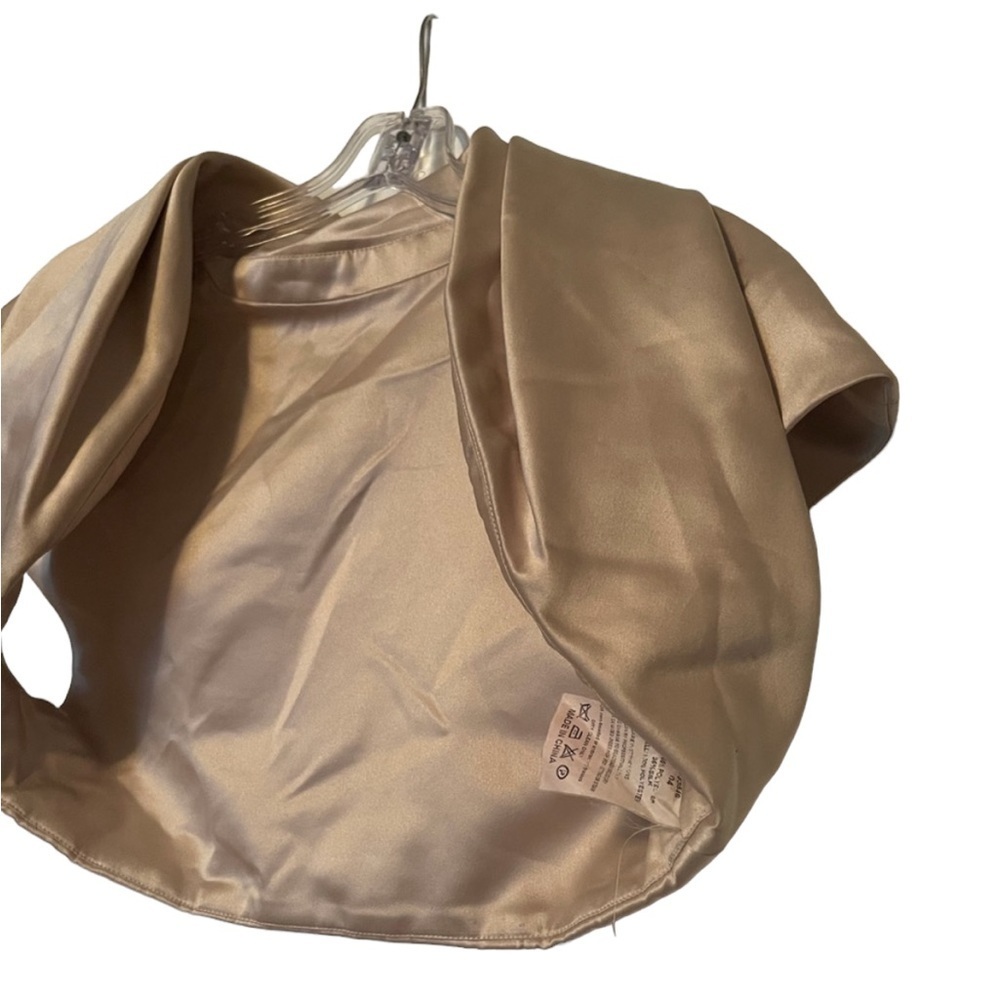 Jovani Shell Jacket Beige - Picture 2 of 4